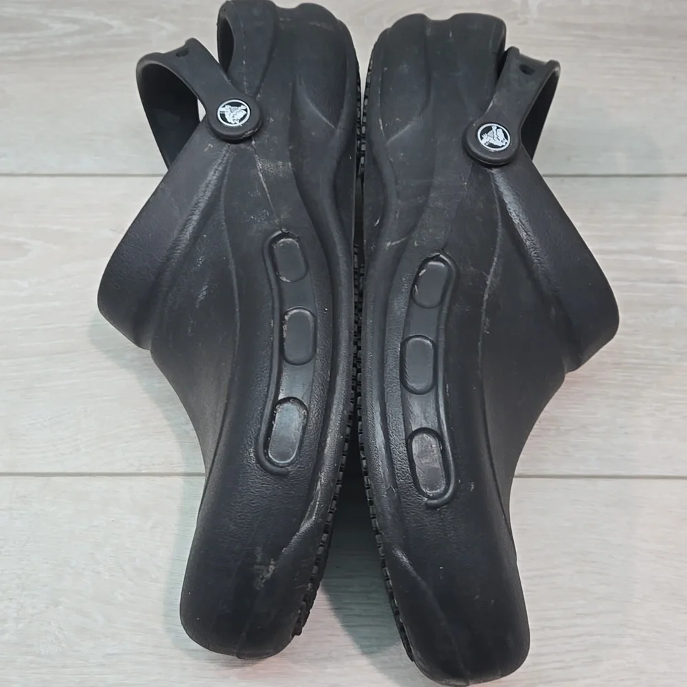 Crocs Men's Black Outdoor Rubber Clogs Shoes Sz 13